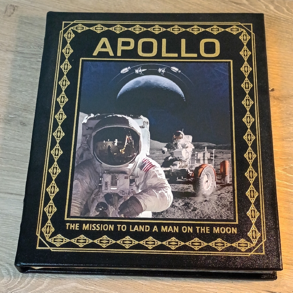 Apollo Leather Bound Table Book 2019